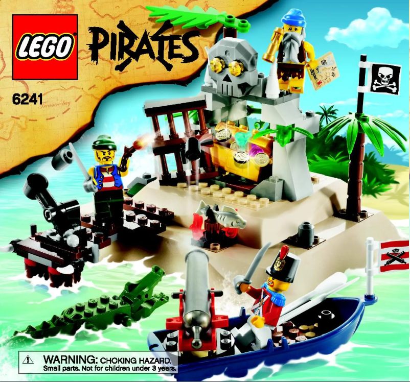 Imagen de la primera página del manual del dispositivo Pirates 6241