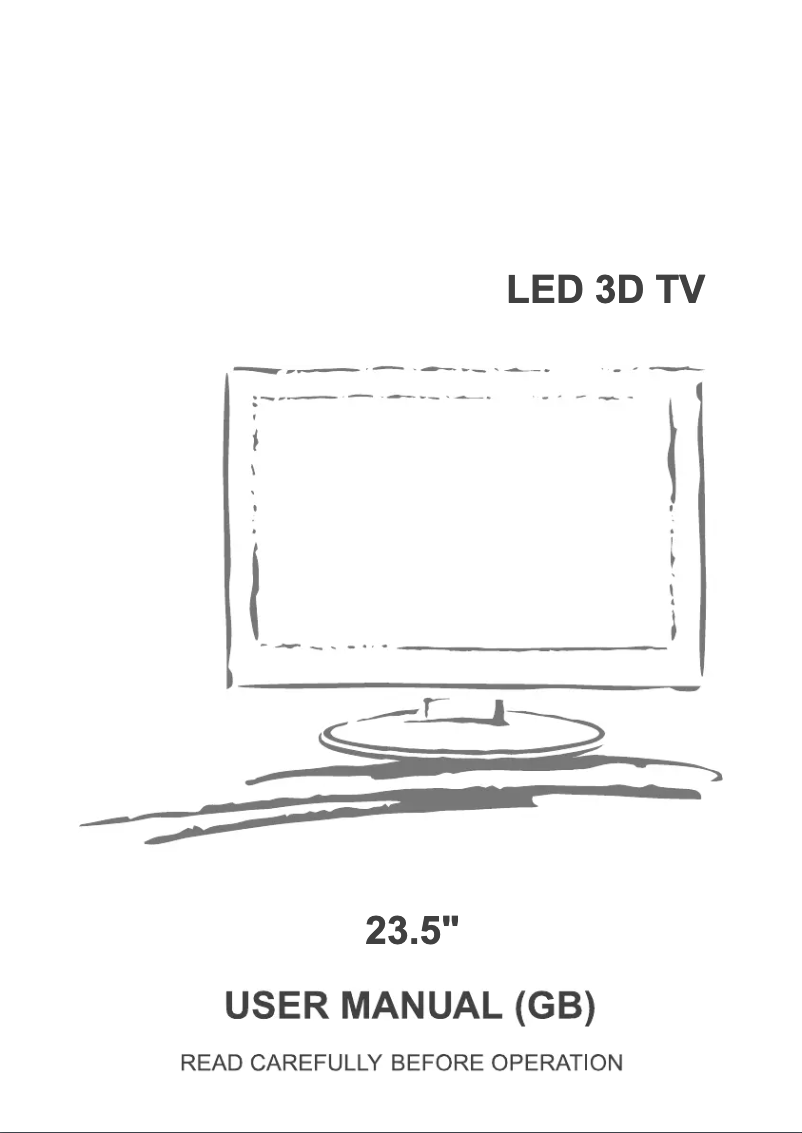 Imagen de la primera página del manual del dispositivo 24LED6200C3D