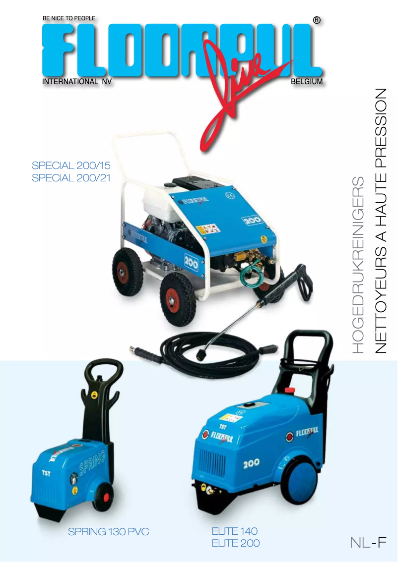 Página nº 1 - Manual de usuario Floorpul Special 200.15