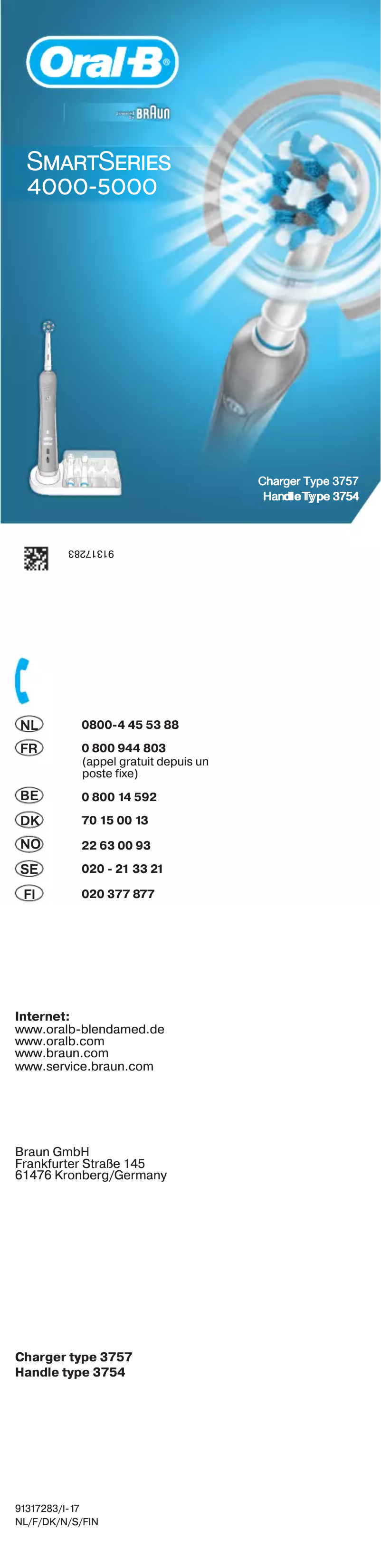 Imagen de la primera página del manual del dispositivo Smart 4900
