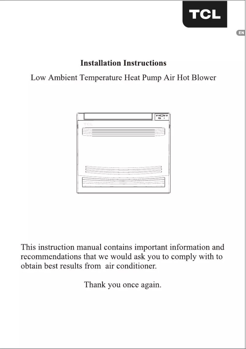 Página 1 del manual Manual de usuario TCL M18Z10