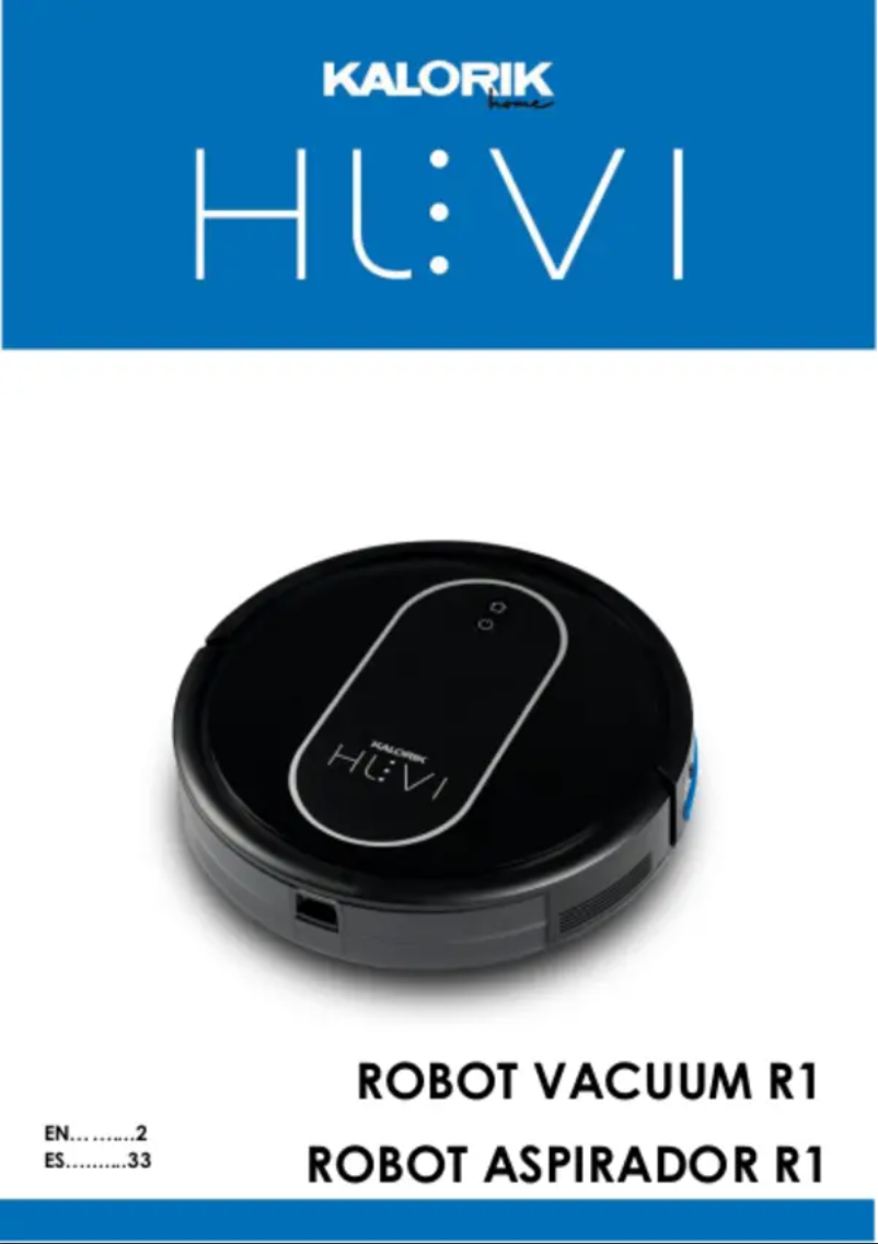 Imagen de la primera página del manual del dispositivo HUVI R1