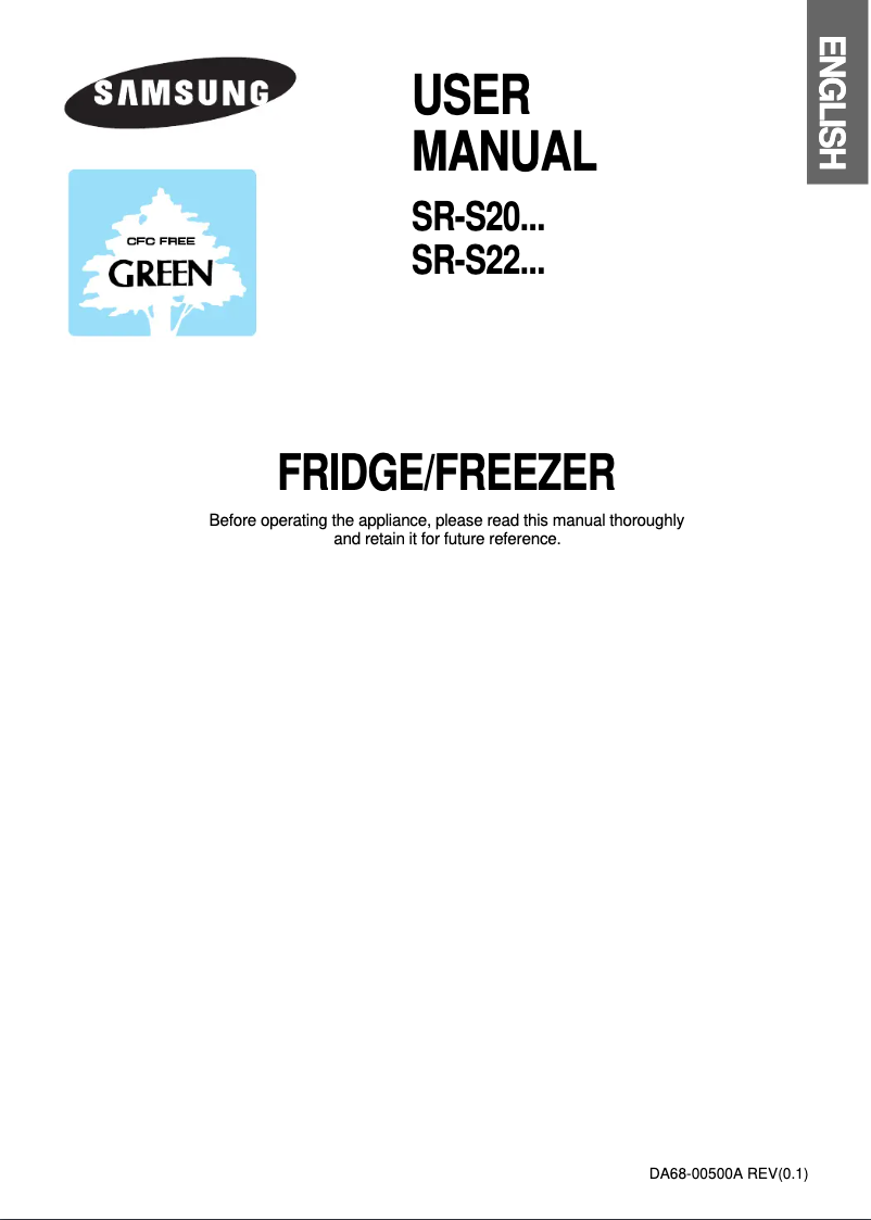 Imagen de la primera página del manual del dispositivo SR-S24DTD