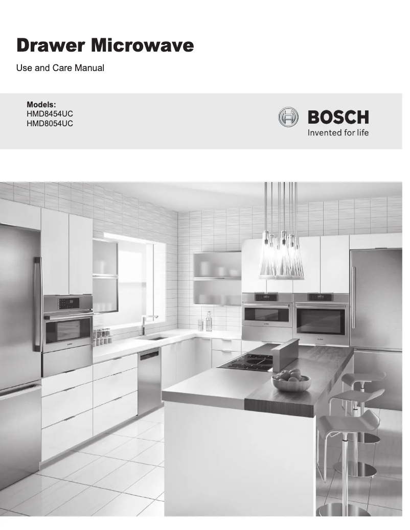 Página 1 del manual Ficha técnica Bosch HMD8054UC