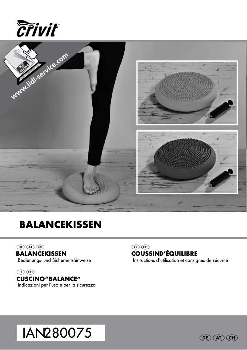 Página nº 1 - Manual de usuario Crivit HG00103A