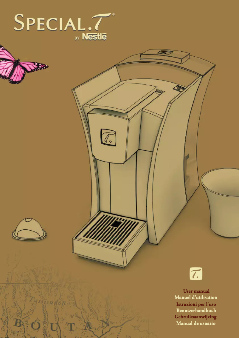 Imagen de la primera página del manual del dispositivo Special.T