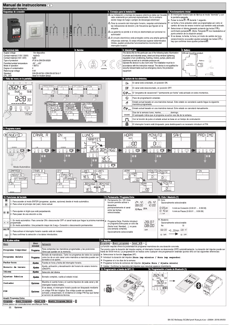 Página 1 del manual Manual de usuario Müller SC 18.10 easy
