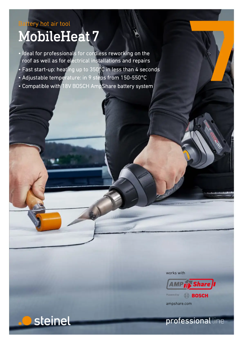 Imagen de la primera página del manual del dispositivo MobileHeat 7