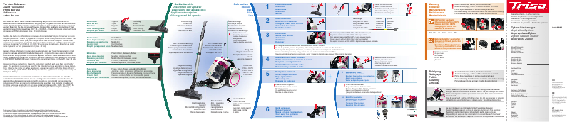 Página 1 del manual Manual de usuario Trisa Comfort Clean T8677