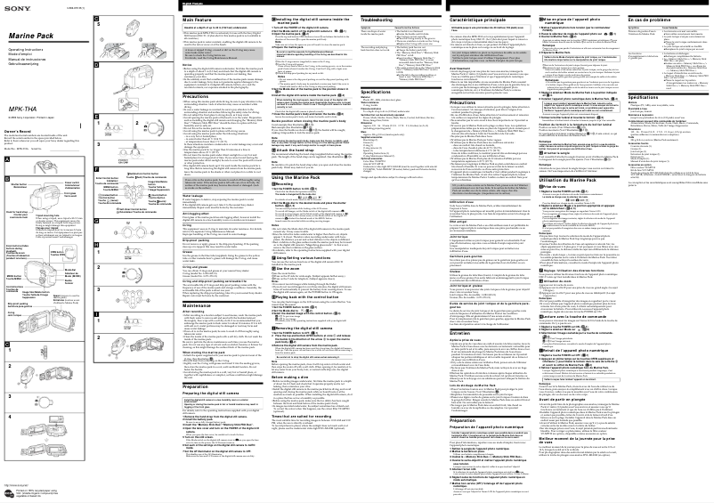 Imagen de la primera página del manual del dispositivo MPK-THA