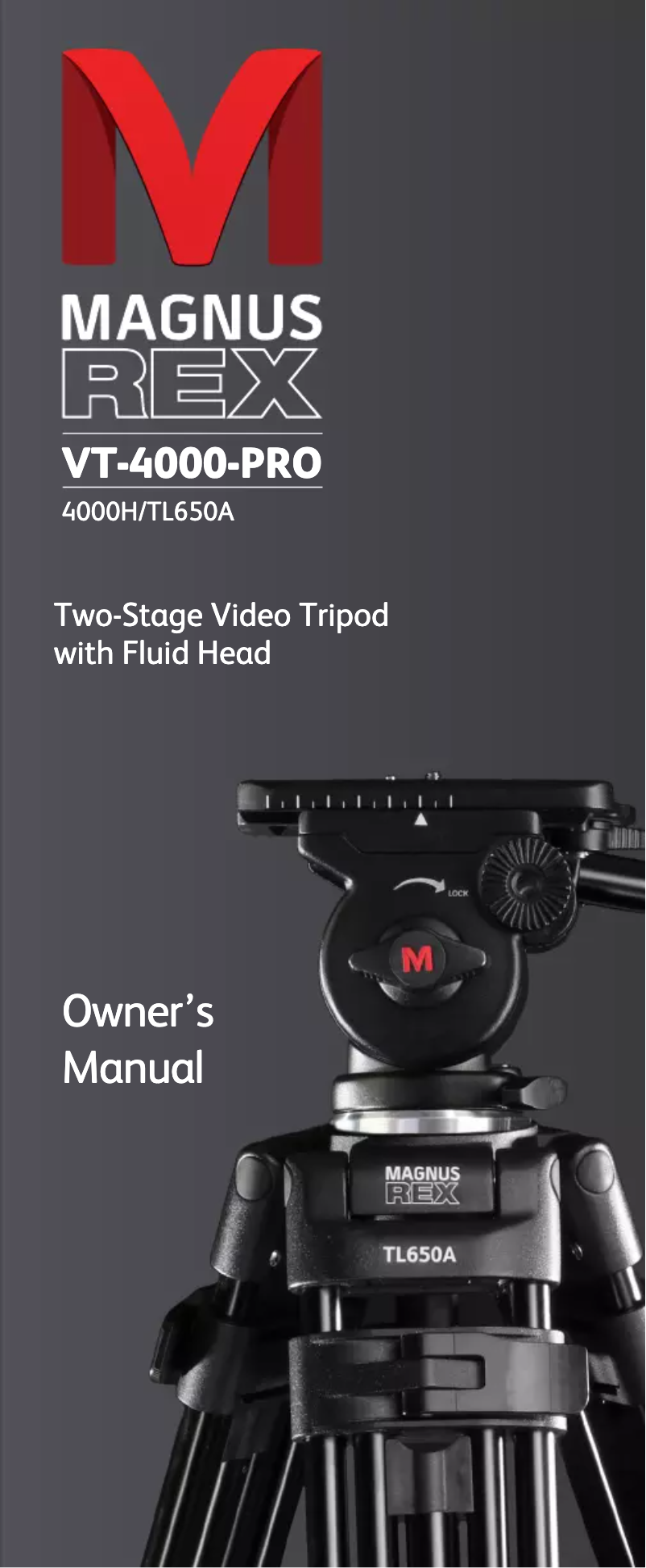Página 1 del manual Manual de usuario Magnus REX VT-4000-PRO