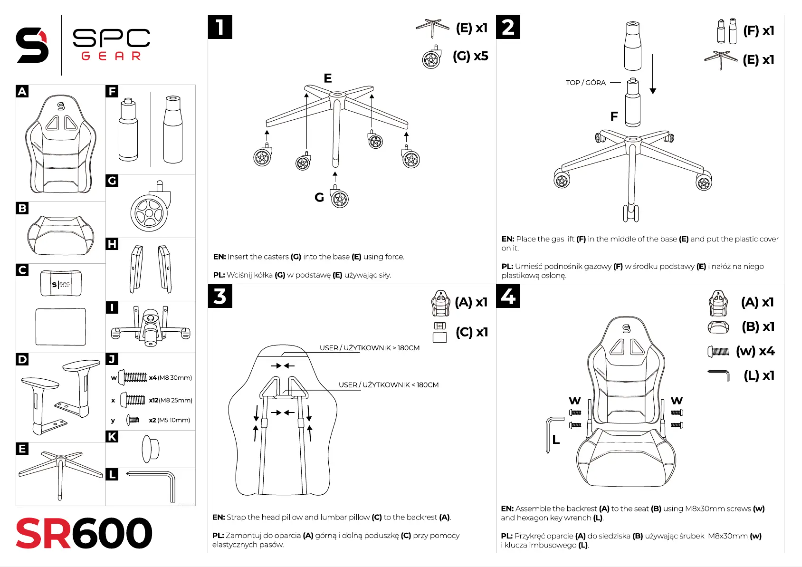 Página 1 del manual Manual de usuario SPC SR600