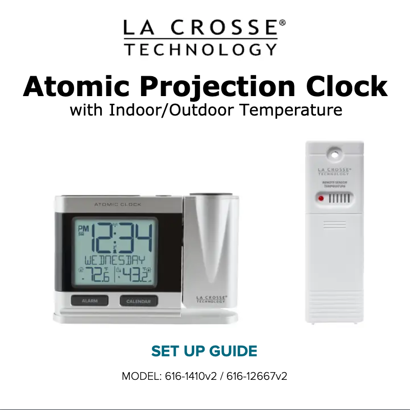 Página nº 1 - Manual de usuario La Crosse Technology 616-12667V2
