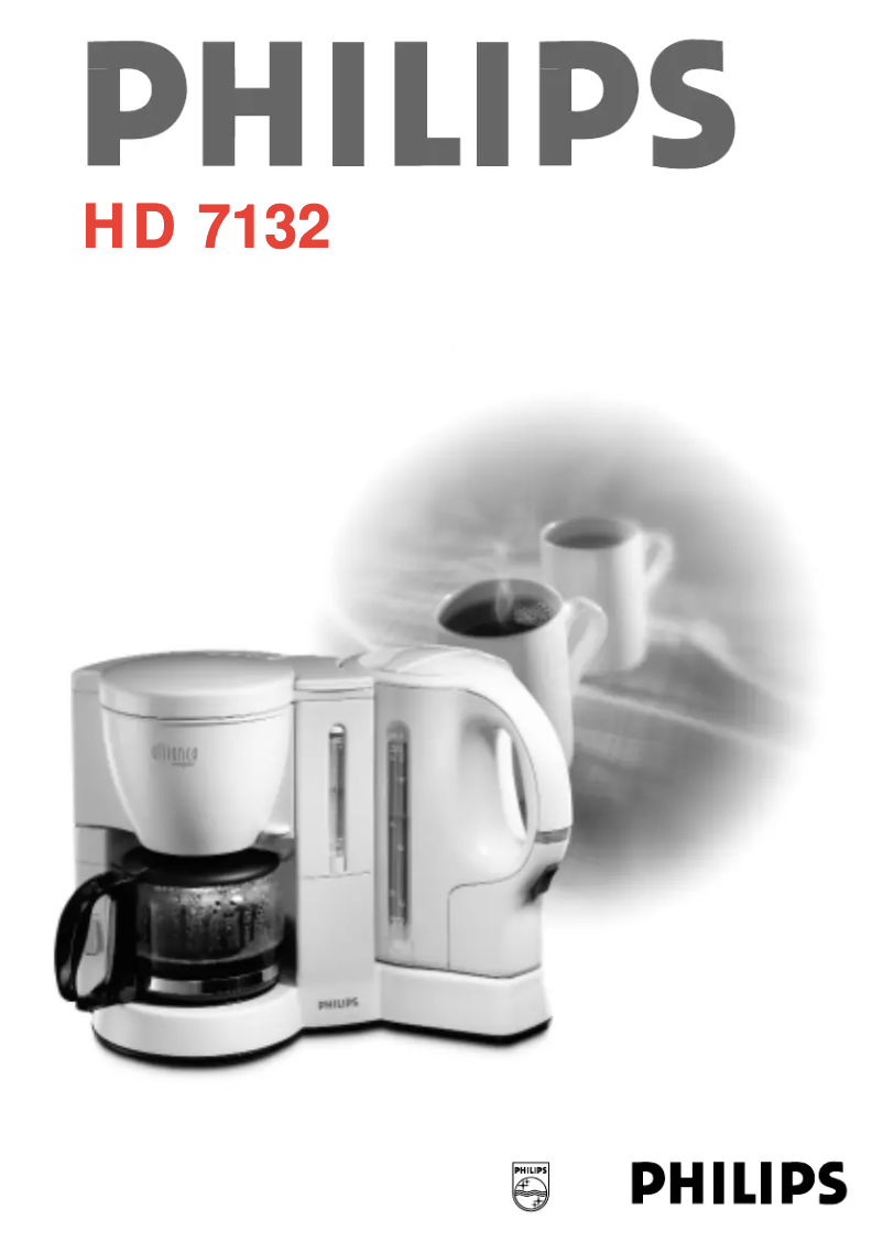 Imagen de la primera página del manual del dispositivo HD7132