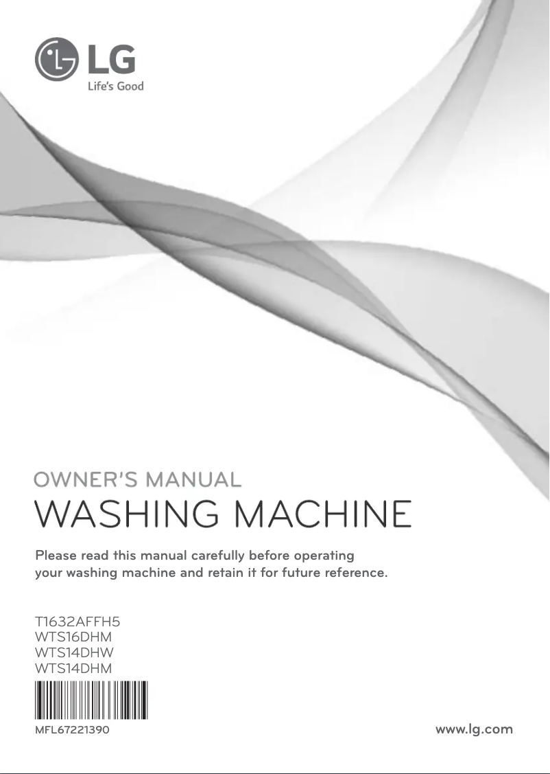 Imagen de la primera página del manual del dispositivo T1632AFFH5