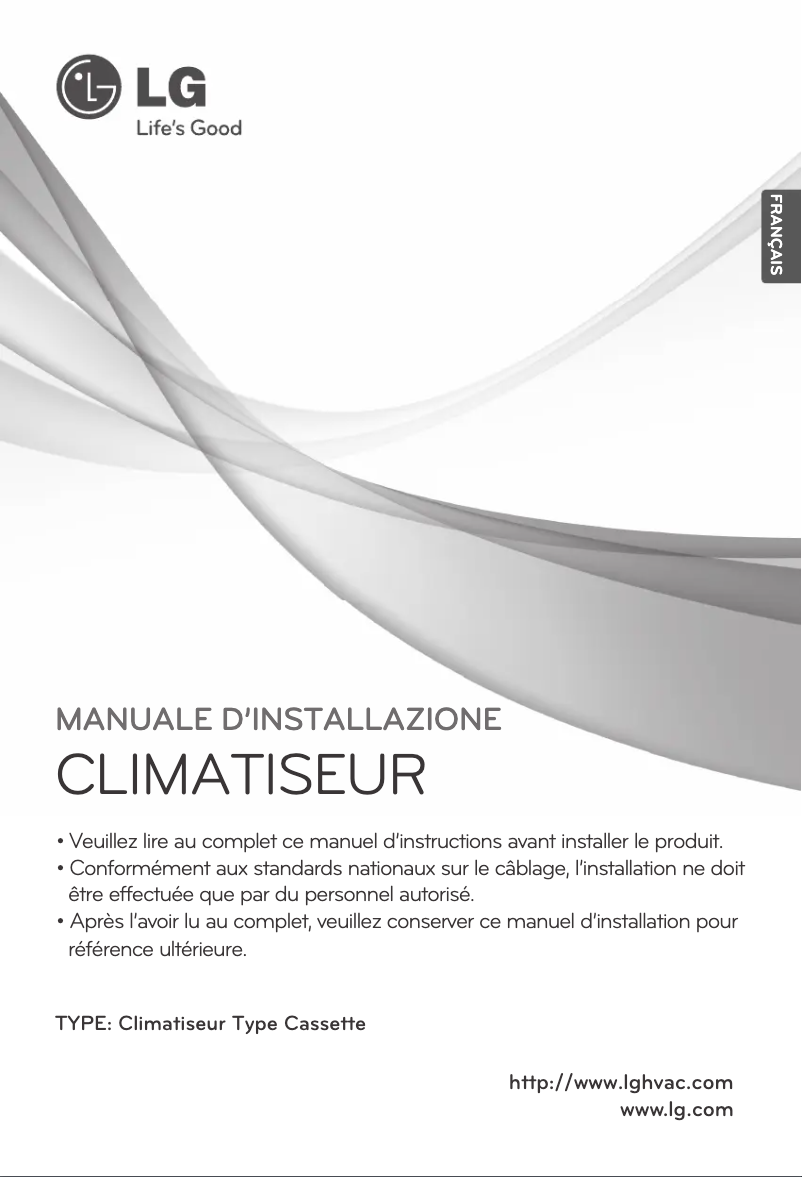 Página 1 del manual Manual de usuario LG ARNU073TRC2