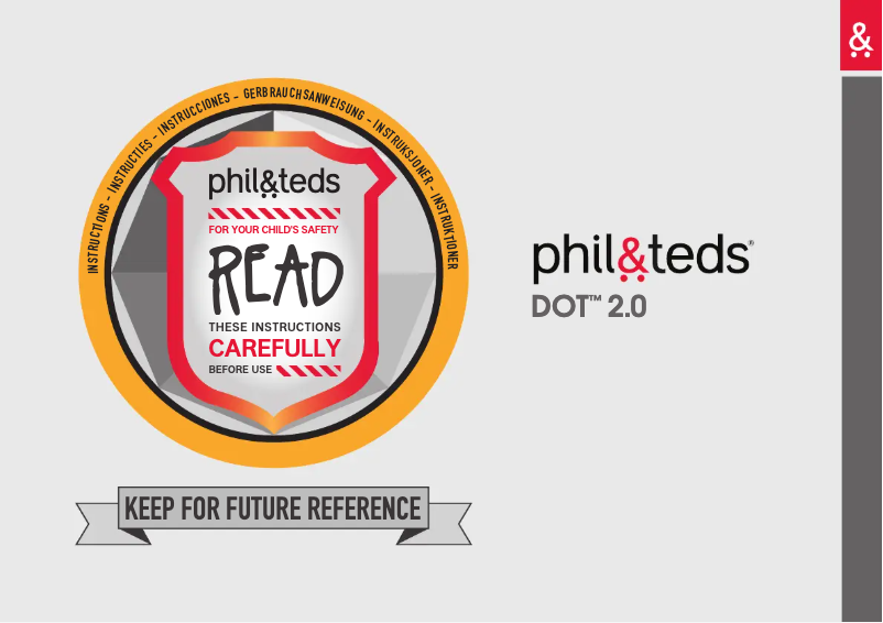 Página 1 del manual Manual de usuario Phil & Teds dot v1