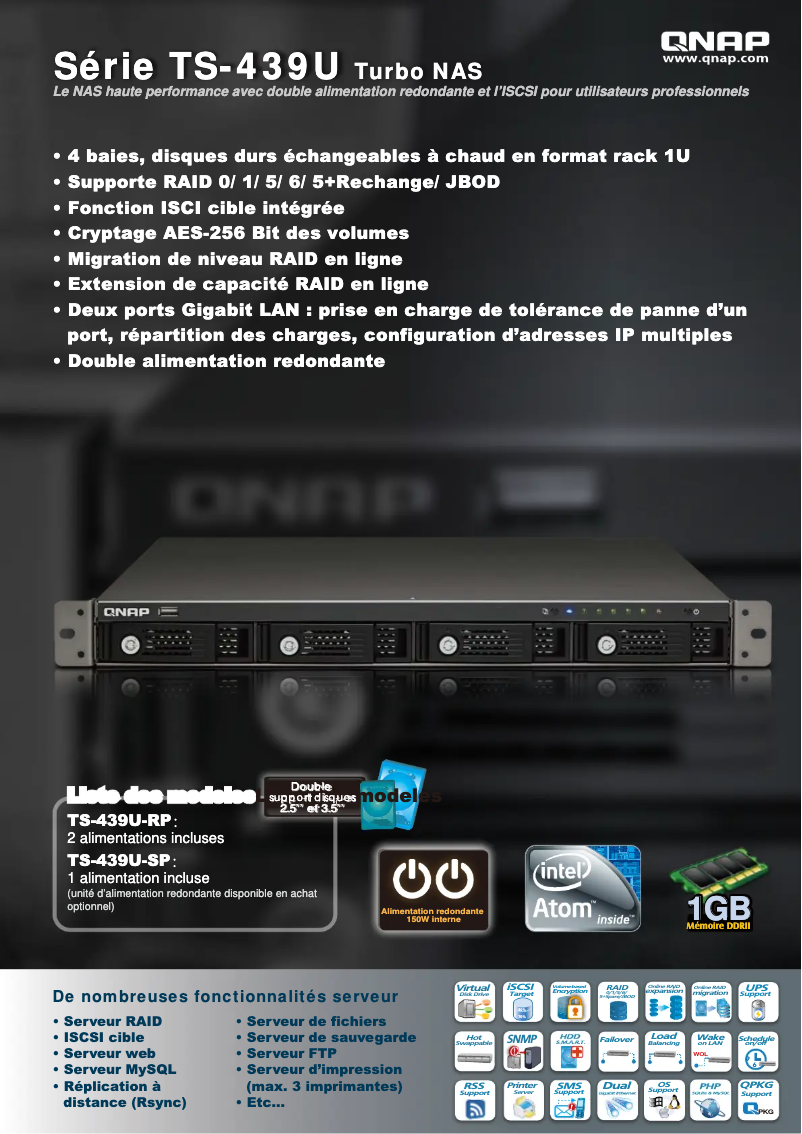 Imagen de la primera página del manual del dispositivo TS-439U-RP