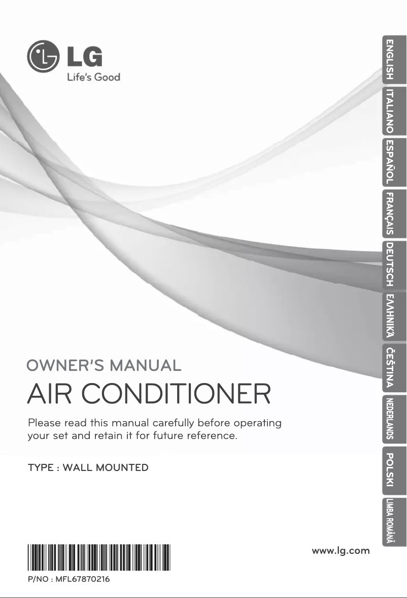 Imagen de la primera página del manual del dispositivo ARNU05GSBL2