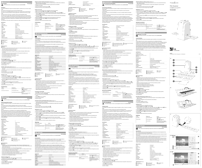Imagen de la primera página del manual del dispositivo FISC3650BK