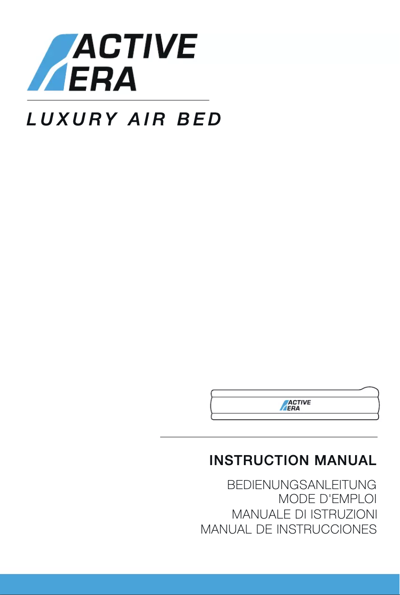 Página 1 del manual Manual de usuario Active Era Luxury Single