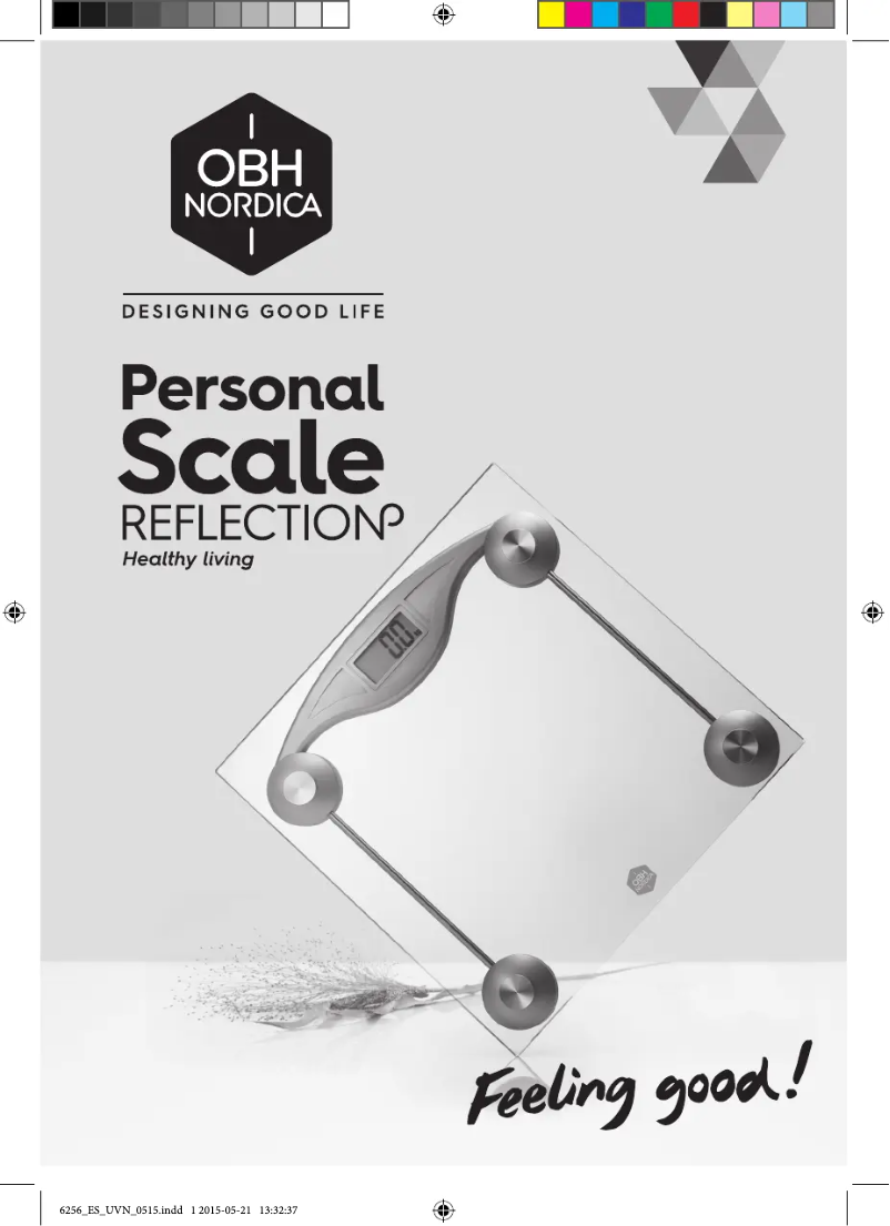 Imagen de la primera página del manual del dispositivo Wellness 6256