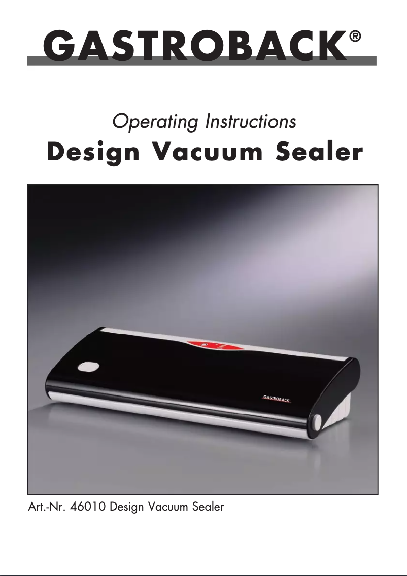 Imagen de la primera página del manual del dispositivo 46010