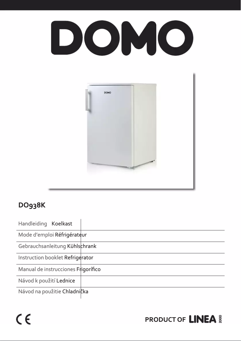 Imagen de la primera página del manual del dispositivo DO938K