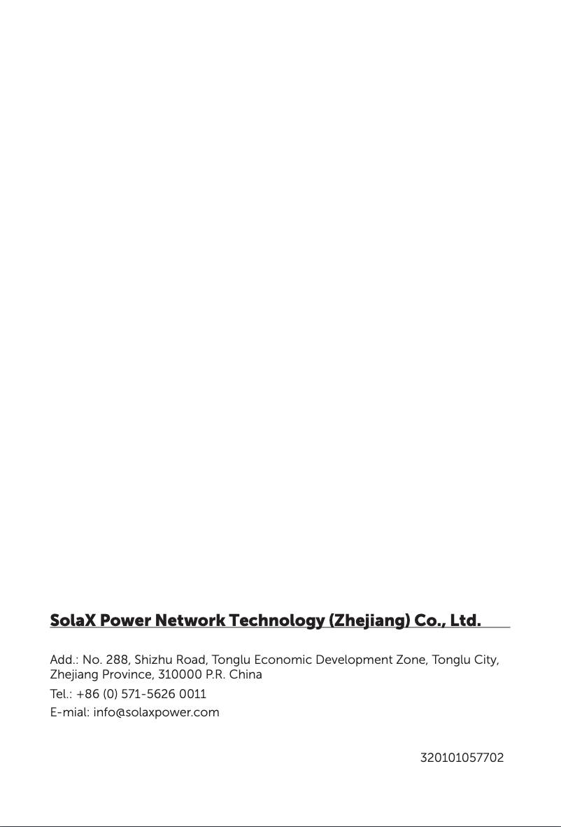 Página 1 del manual Manual de usuario SolaX Power T-BAT HS20.0