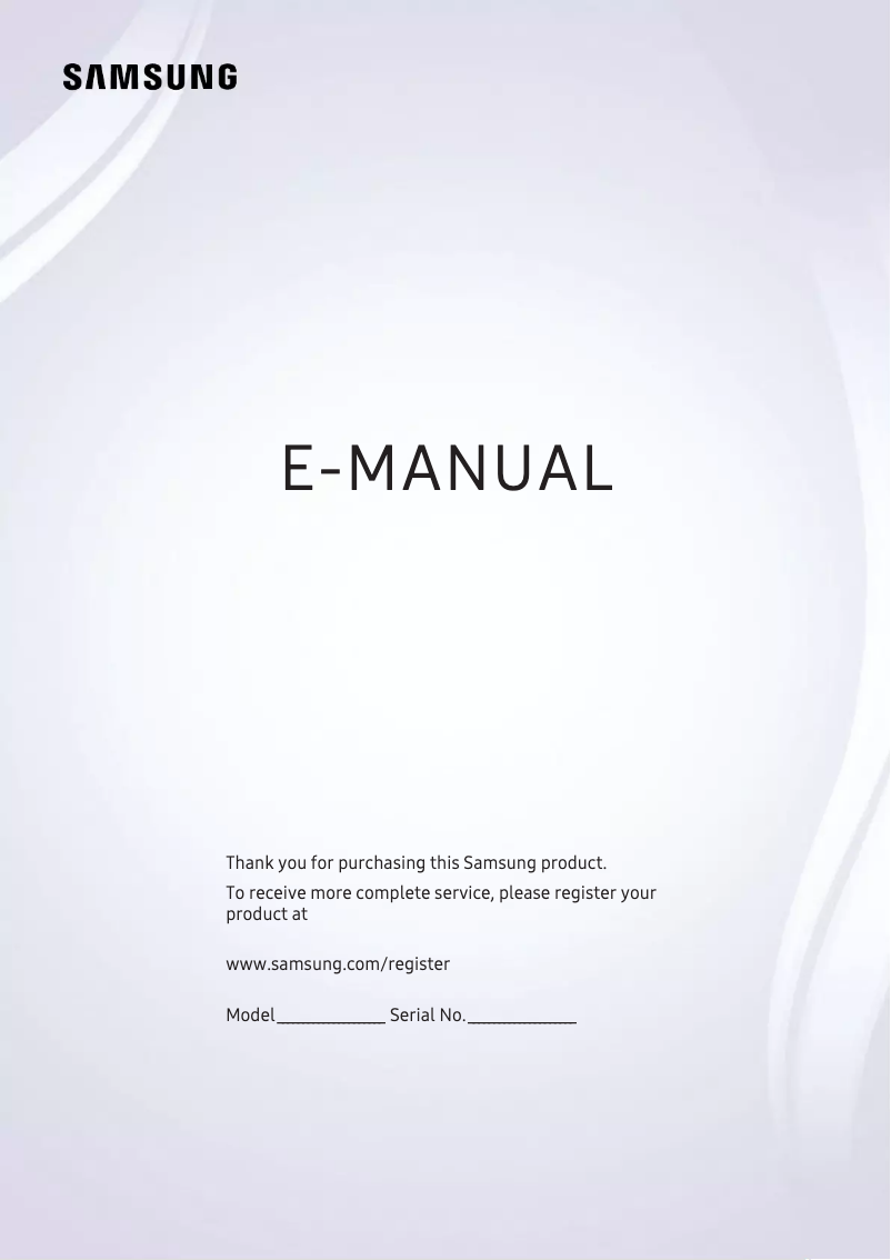 Imagen de la primera página del manual del dispositivo UA40KU6300K