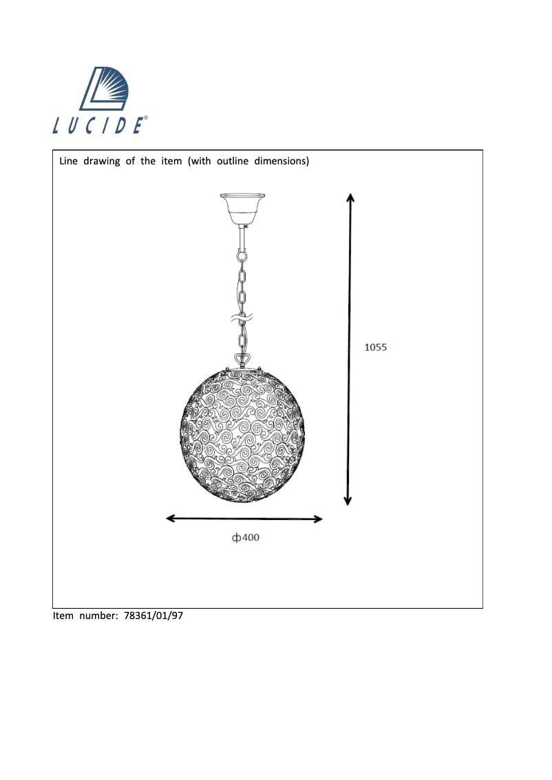 Imagen de la primera página del manual del dispositivo Fez 78361/01/97