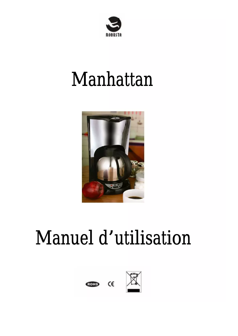 Imagen de la primera página del manual del dispositivo Manhattan
