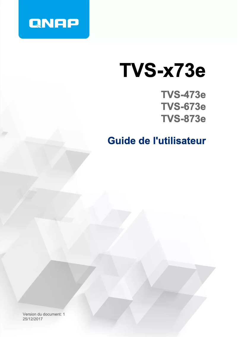 Página 1 del manual Manual de usuario QNAP TVS-673e-4G