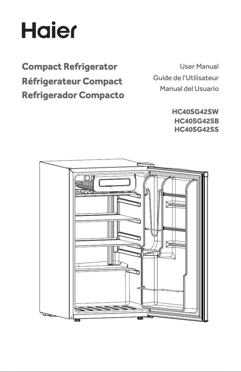 Imagen de la primera página del manual del dispositivo HC40SG42SS