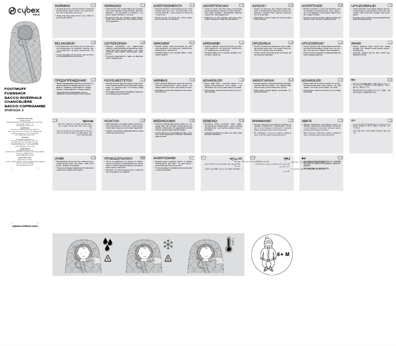 Imagen de la primera página del manual del dispositivo Snogga 2