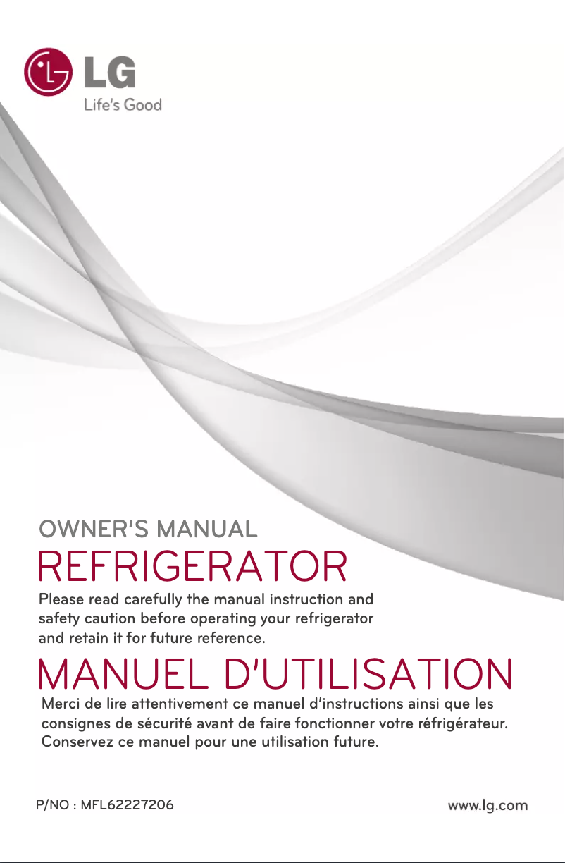 Imagen de la primera página del manual del dispositivo GL-B292RLMC