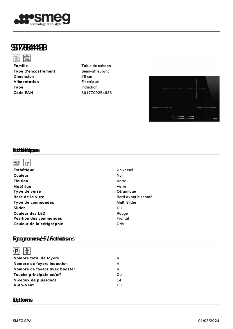 Imagen de la primera página del manual del dispositivo SI7844B