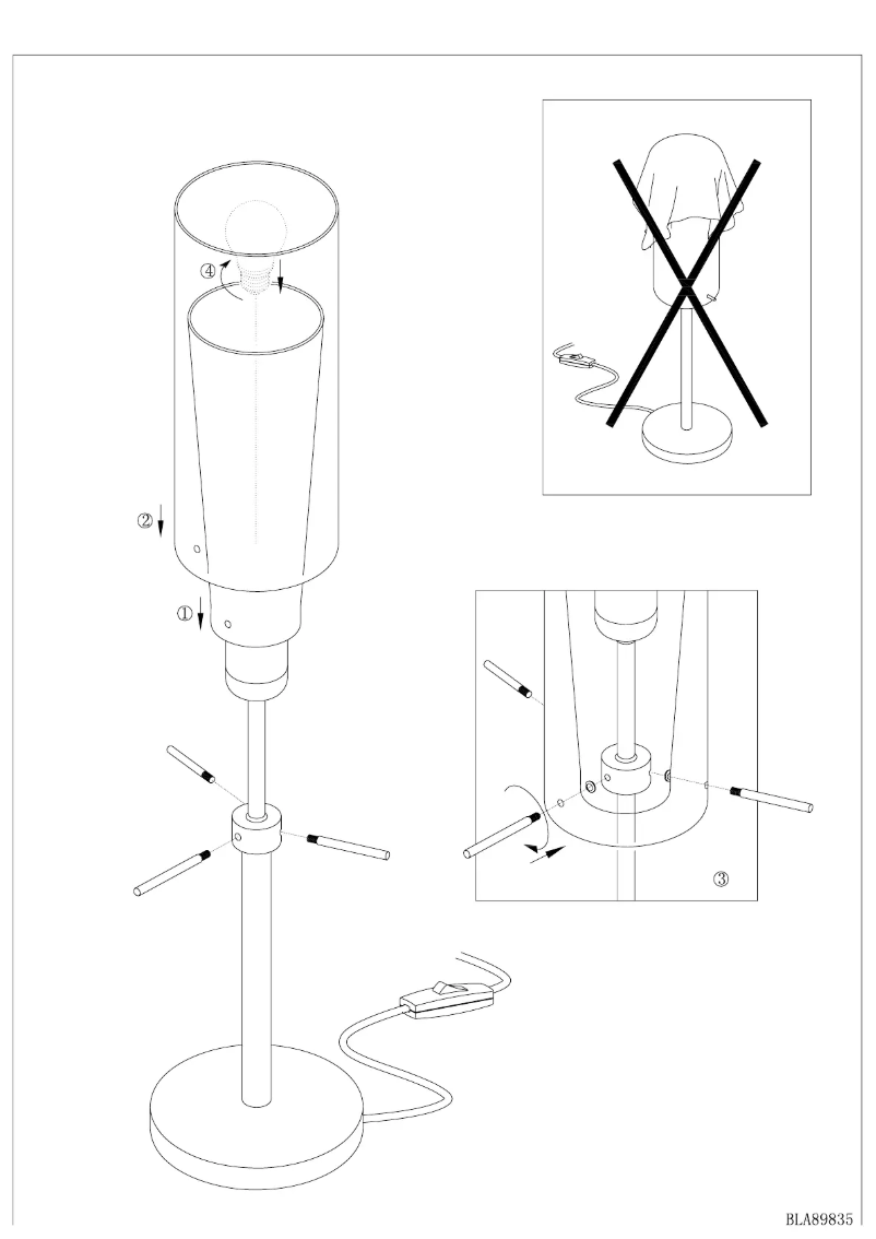 Página 1 del manual Manual de usuario Eglo Nero