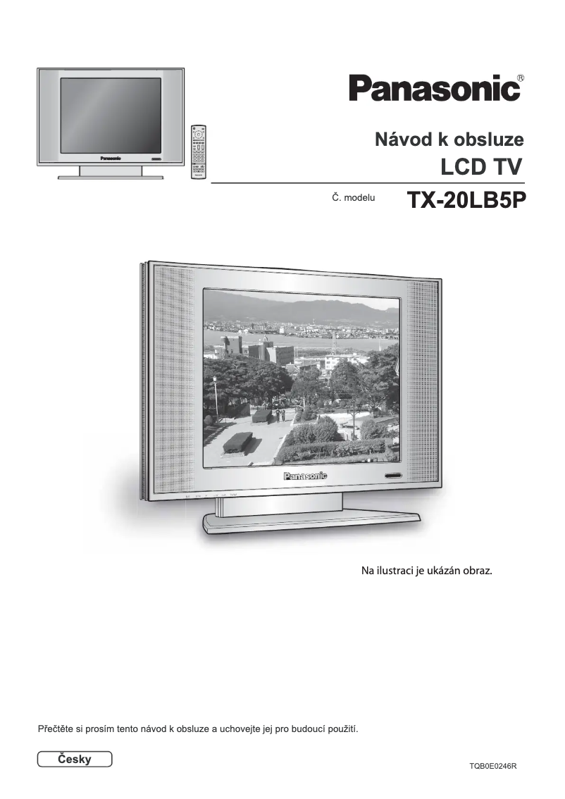 Página nº 1 - Manual de usuario Panasonic Viera TX-20LB5P