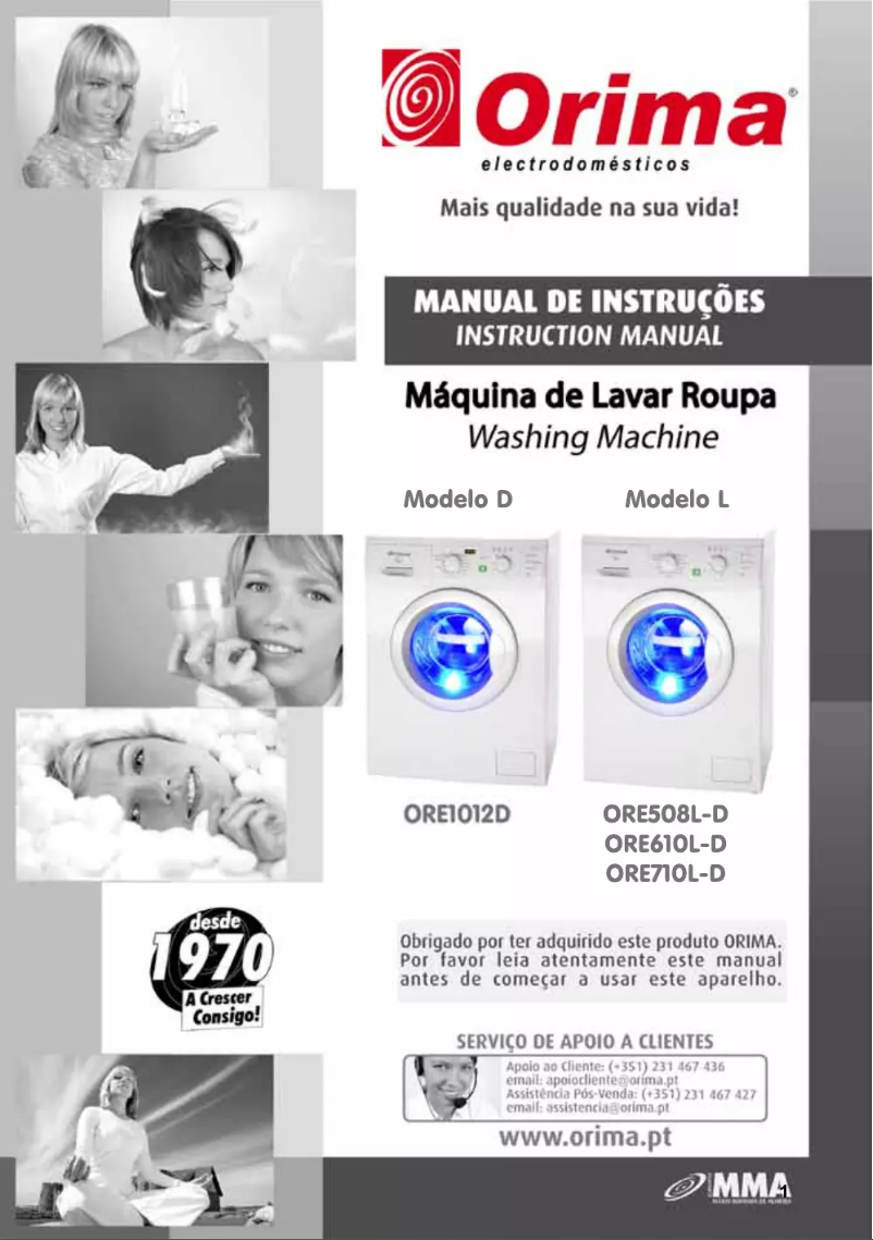 Página 1 del manual Manual de usuario Orima ORE 508 L-D