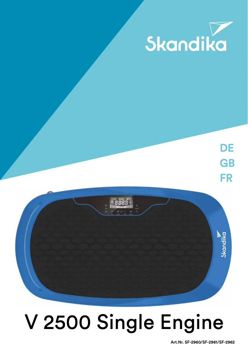 Página 1 del manual Manual de usuario Skandika V2500 Single Engine