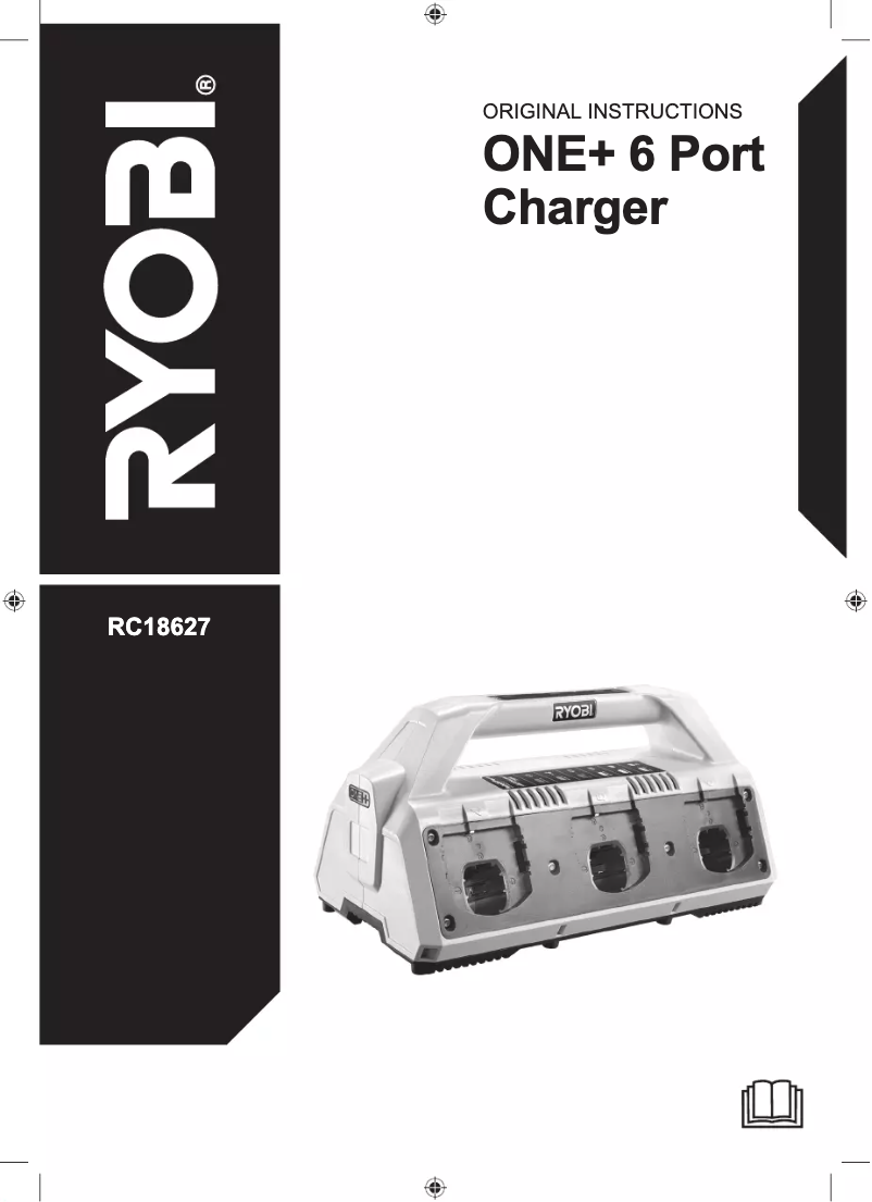 Página 1 del manual Manual de usuario RYOBI One+ RC18627