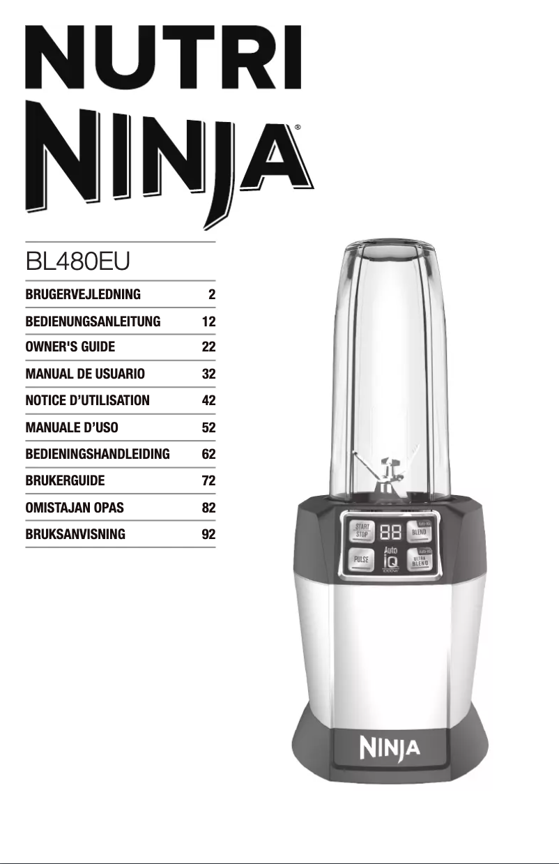 Imagen de la primera página del manual del dispositivo BL 480 Auto-IQ