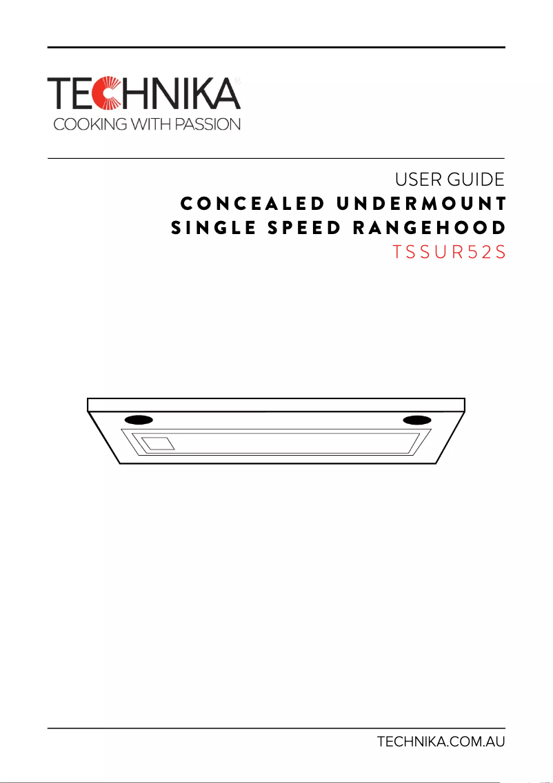 Imagen de la primera página del manual del dispositivo TSSUR52S