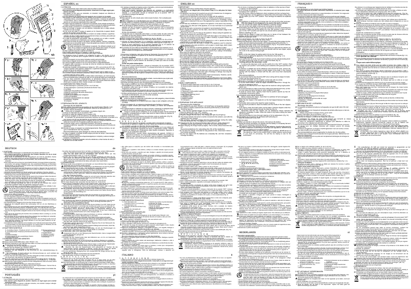 Imagen de la primera página del manual del dispositivo CP7322