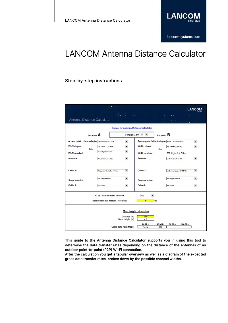 Imagen de la primera página del manual del dispositivo IAP-822