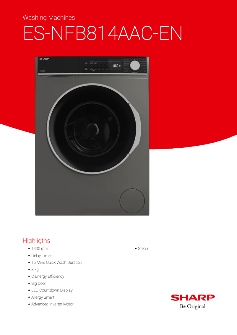 Imagen de la primera página del manual del dispositivo ES-NFB814AAC-EN