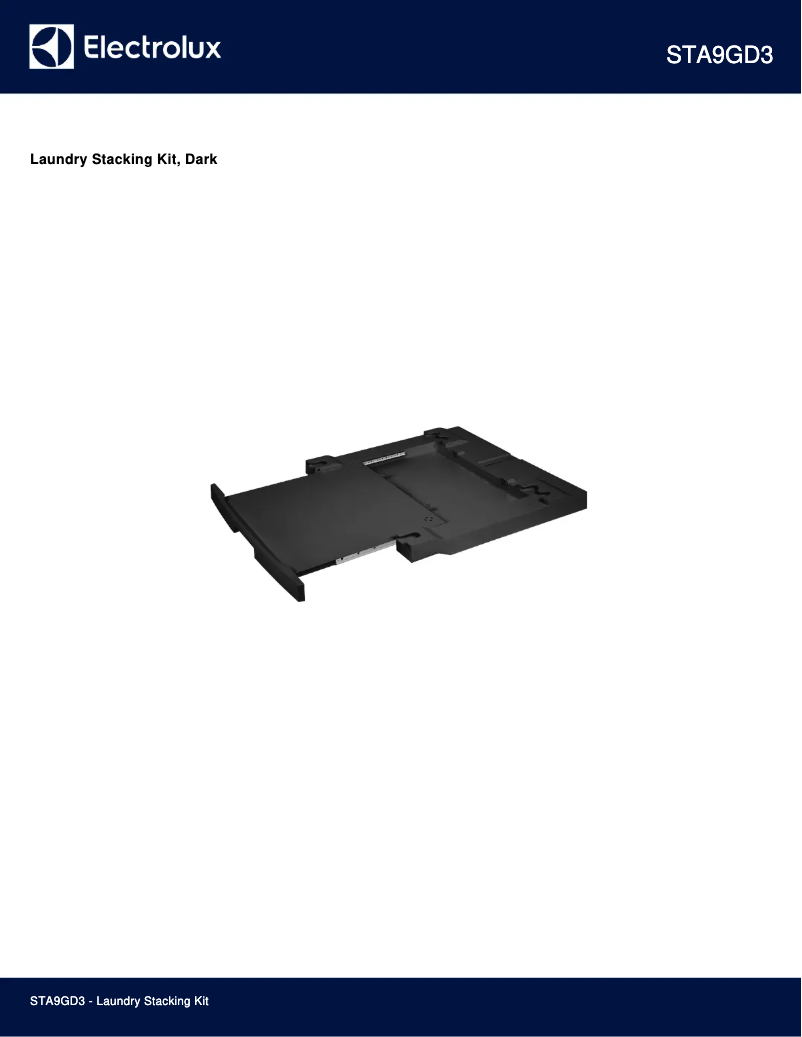 Imagen de la primera página del manual del dispositivo STA9GD3