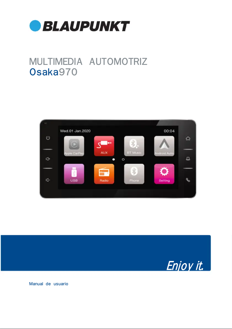 Imagen de la primera página del manual del dispositivo Osaka 970 WiFi