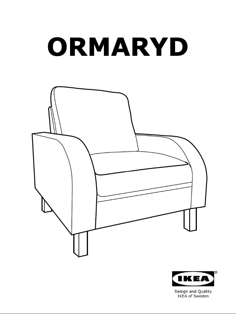 Página 1 del manual Manual de usuario Ikea ORMARYD 904.775.83